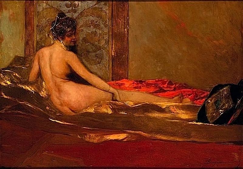 Jean - Joseph Benjamin, Constant, 120, Odalisca
